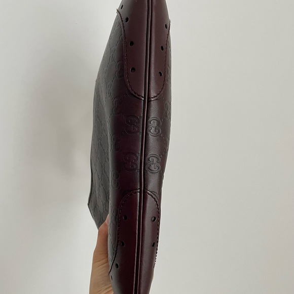 Gucci Guccissima brown leather small hobo - Picture 12 of 14